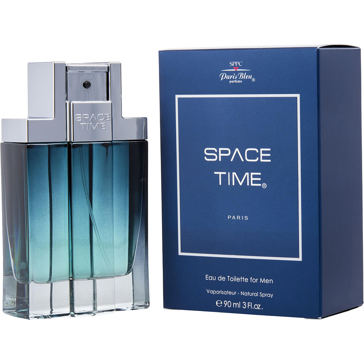 SPACE TIME by Paris Bleu - EDT SPRAY 3 OZ - Men