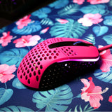 Xtrfy M4 RGB Lightweight Gaming Mouse - Pink by Level Up Desks