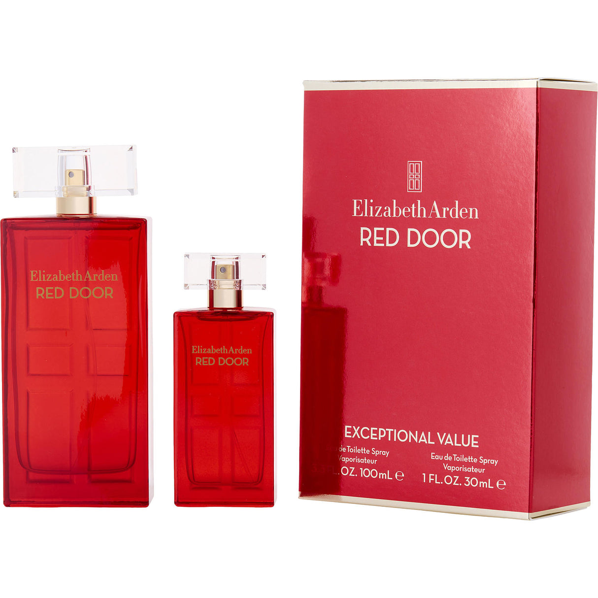 RED DOOR by Elizabeth Arden - EDT SPRAY 3.3 OZ & EDT SPRAY 1 OZ (NEW PACKAGING) - Women