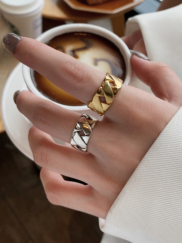 Geometric Rings Accessories by migunica