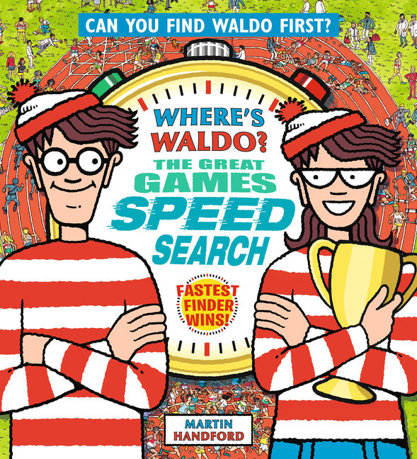 Where's Waldo? the Great Games Speed Search - Hardcover by Books by splitShops