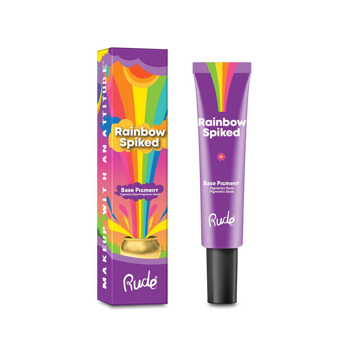 RUDE Rainbow Spiked Vibrant Colors Base Pigment - Violet