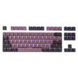 Tai-Hao Lavender Chocolate PBT Backlit Keycap Set by Level Up Desks