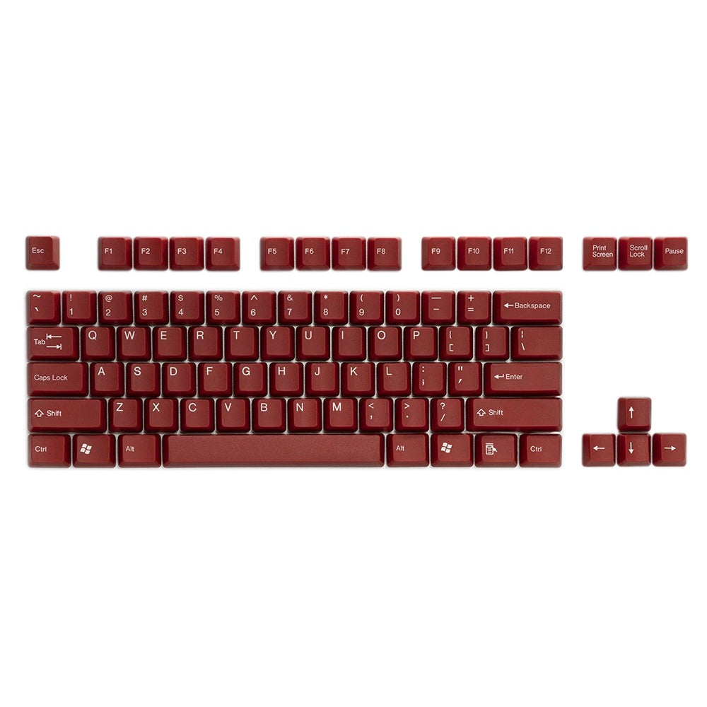 Tai-Hao All Red ABS Keycap Set by Level Up Desks