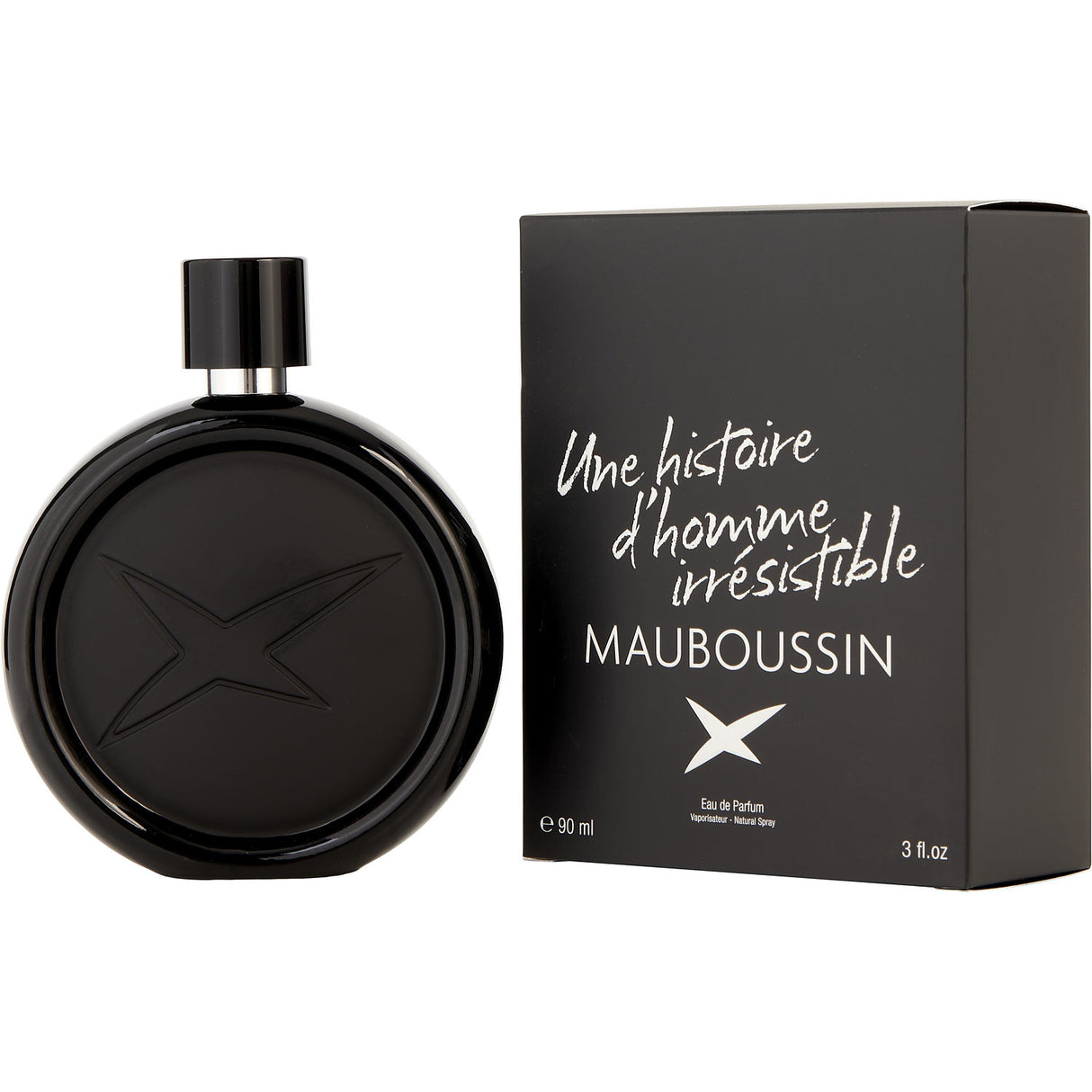 MAUBOUSSIN UNE HISTOIRE D'HOMME IRRESISTIBLE by Mauboussin - EAU DE PARFUM SPRAY 3 OZ - Men