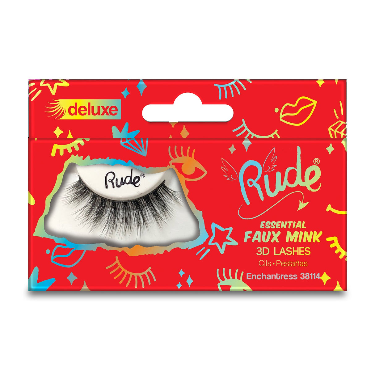 RUDE Essential Faux Mink Deluxe 3D Lashes - Enchantress