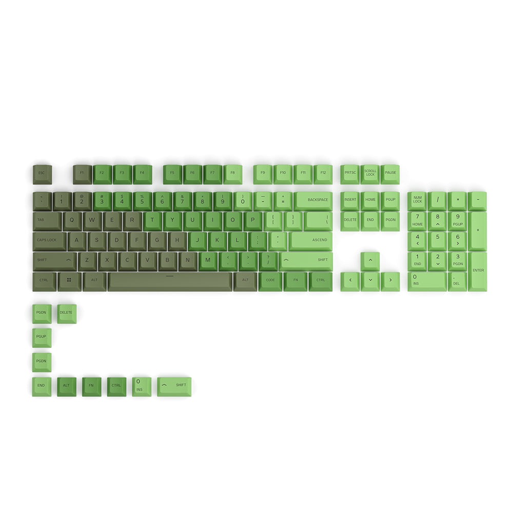 Glorious GPBT Key Caps Olive by Level Up Desks