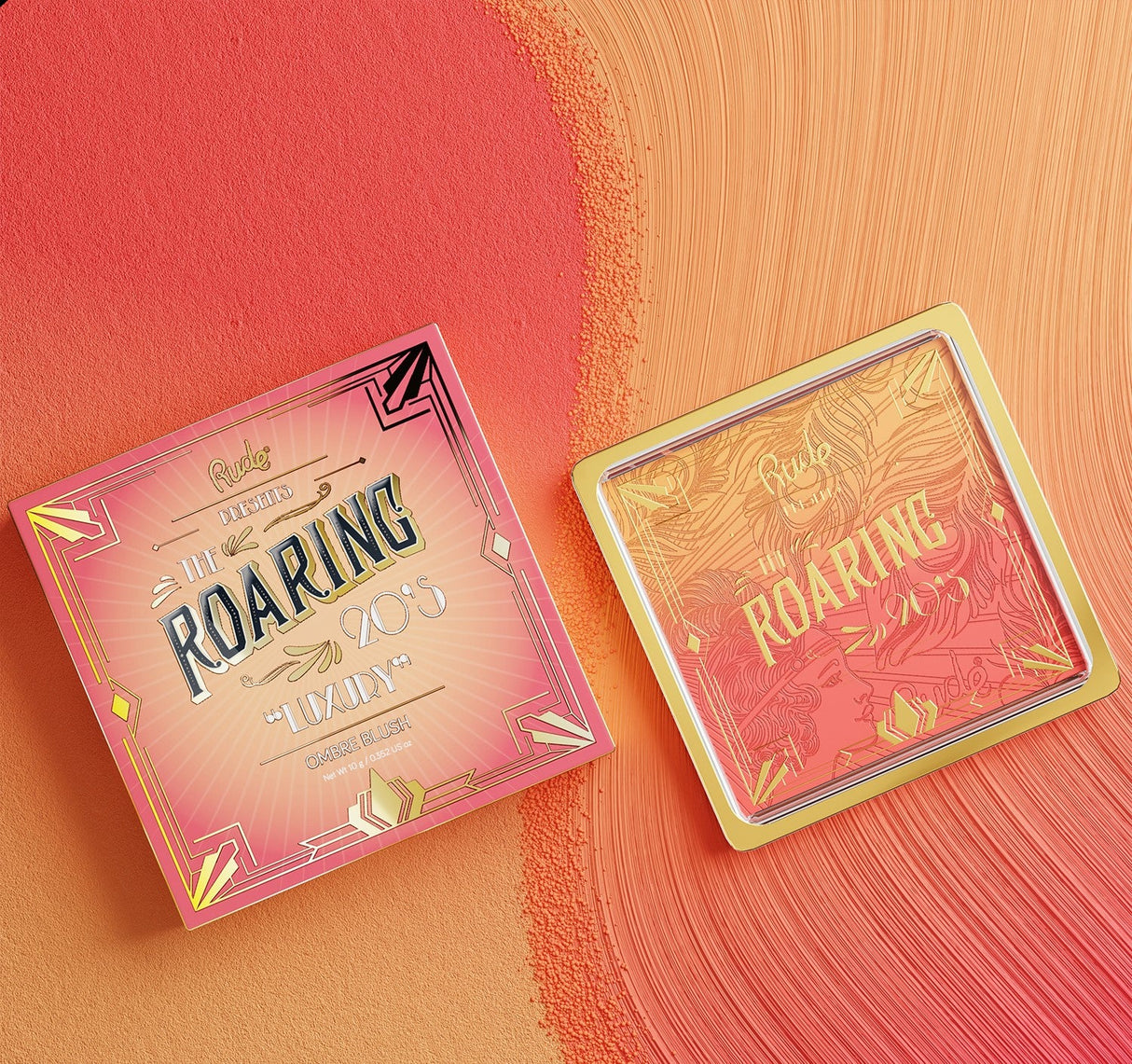 RUDE The Roaring 20's Ombre Blush - Luxury