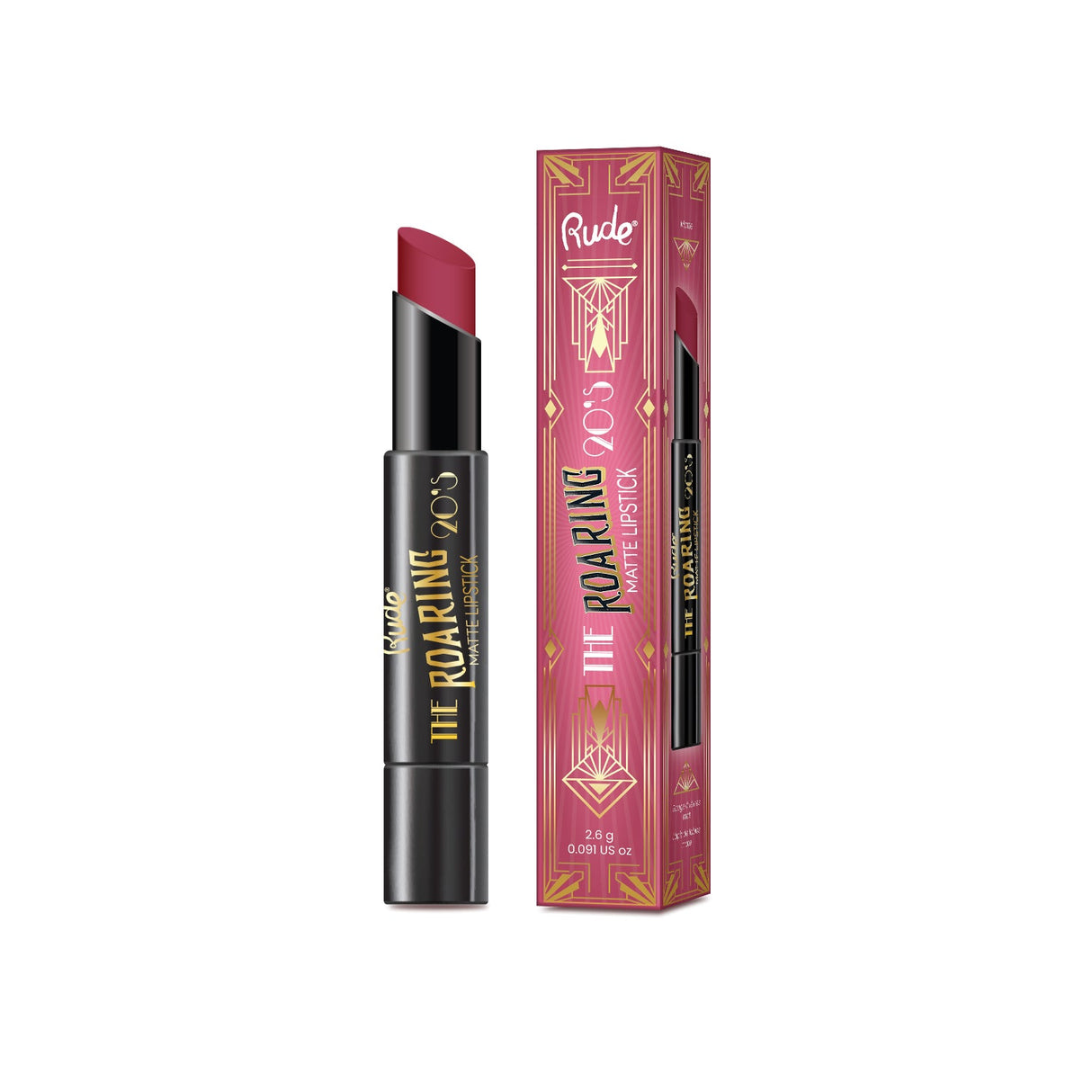 RUDE Roaring 20s Matte Lipstick - Ritzy