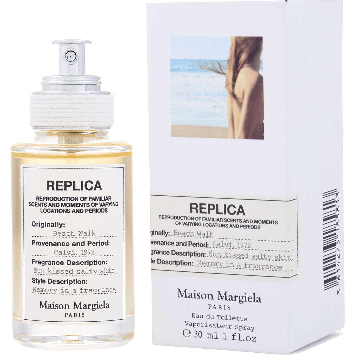 REPLICA BEACH WALK by Maison Margiela - EDT SPRAY 1 OZ - Women