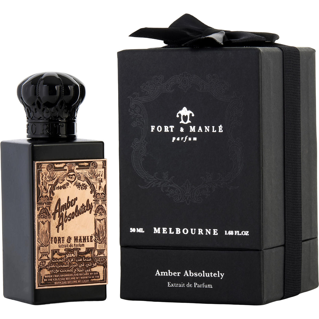 FORT & MANLE AMBER ABSOLUTELY by Fort & Manle - EAU DE PARFUM SPRAY 1.7 OZ - Unisex