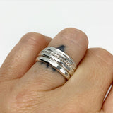 Bridal Stacking Ring Set by Jennifer Cervelli Jewelry