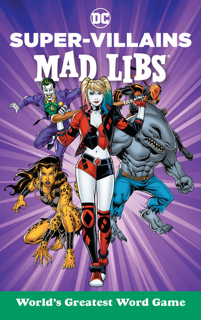 DC Super-Villains Mad Libs - Paperback by Books by splitShops