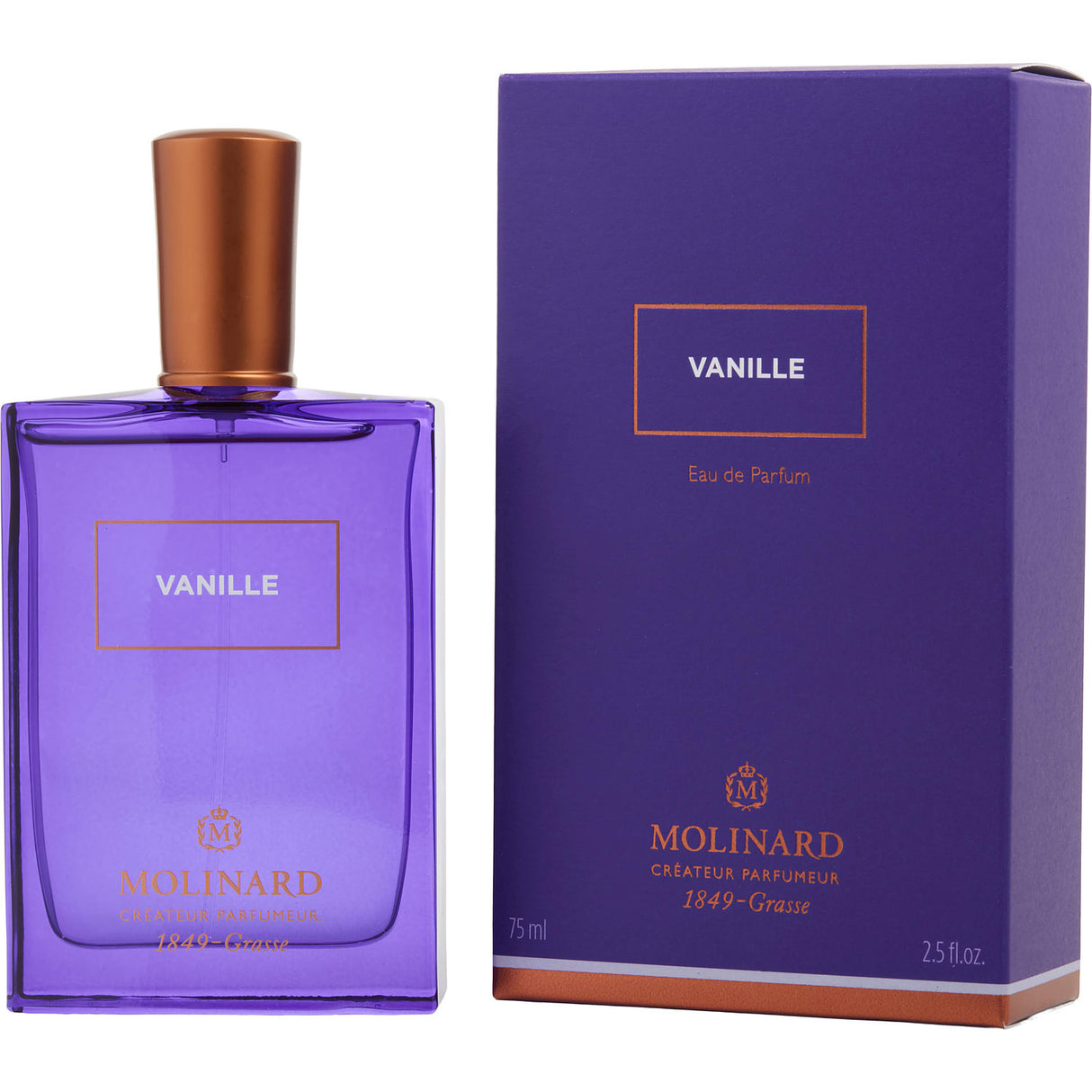 MOLINARD VANILLE by Molinard - EAU DE PARFUM SPRAY 2.5 OZ (NEW PACKAGING) - Unisex