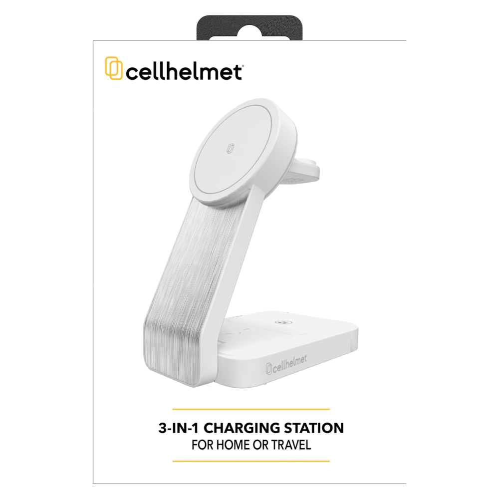 Cellhelmet 3 in 1 Charging Stand with Cable by Cellhelmet