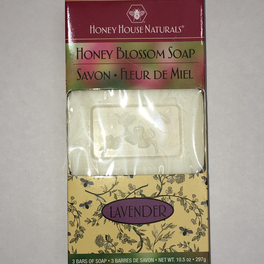 Honey House Honey Blossom Soap 3.5 Oz. Set of 3 - Lavender by FreeShippingAllOrders.com