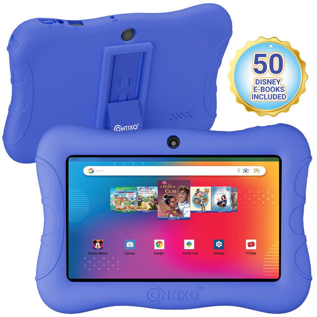 Contixo V9 Kids HD 7" Tablet - 50 Disney eBooks & Kickstand Included by Contixo