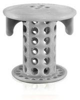 SinkShroom® (Gray) The Hair Catcher That Prevents Clogged Bathroom Sink Drains by TubShroom.com