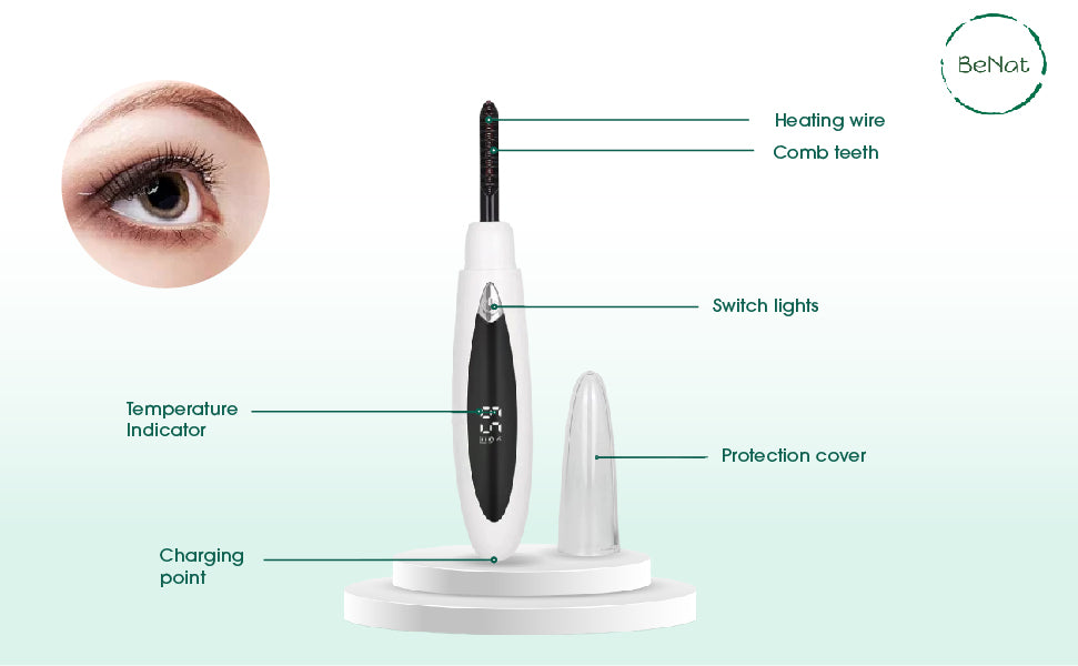 Electric Eyelash Curler by BeNat