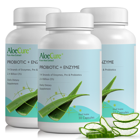 Pre+Probiotic & Digestive Enzyme Blend by AloeCure