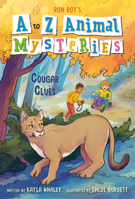 A to Z Animal Mysteries #3: Cougar Clues - Paperback by Books by splitShops