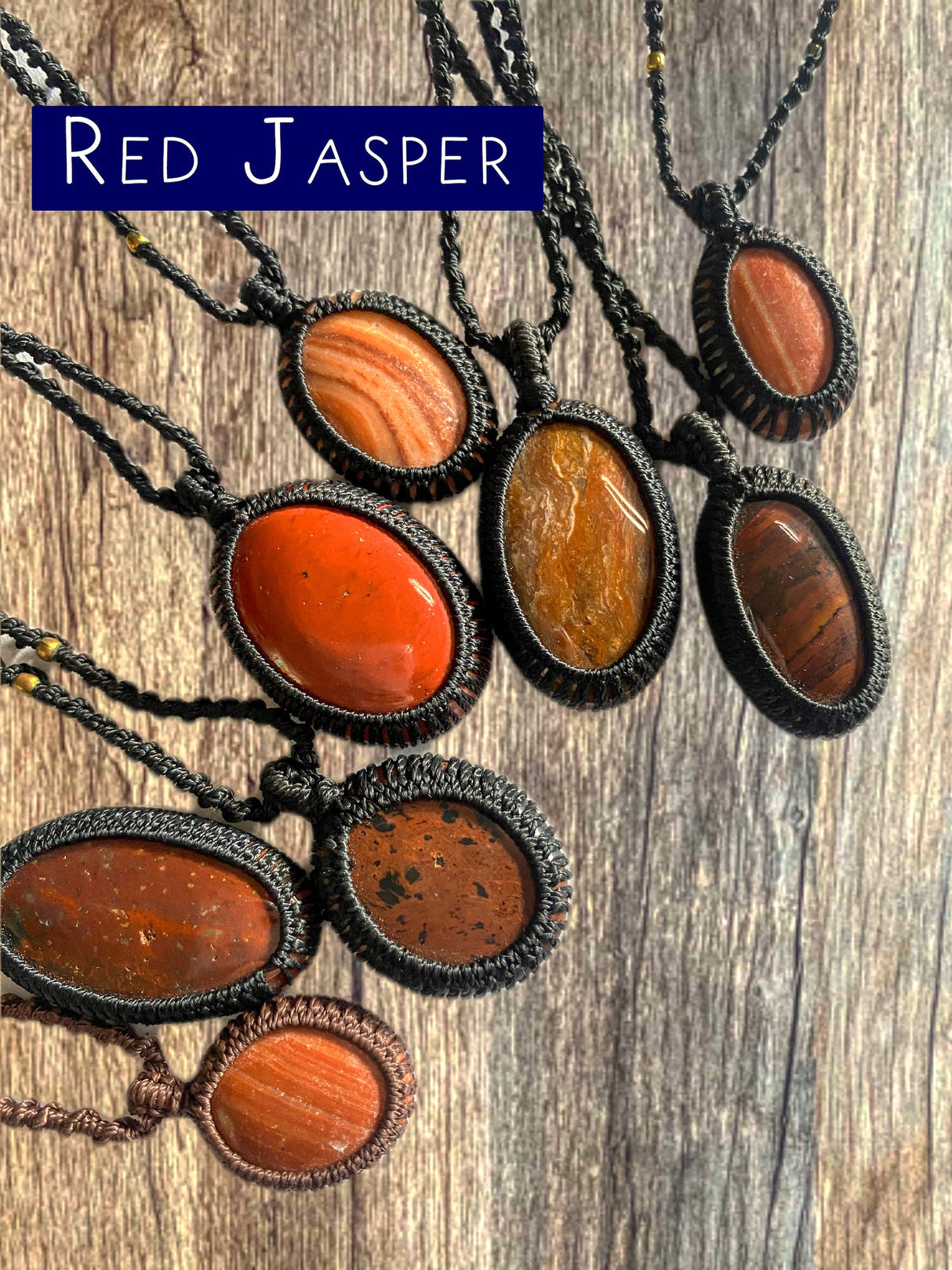 Assorted Semi Precious Stone Necklaces by Manifestie