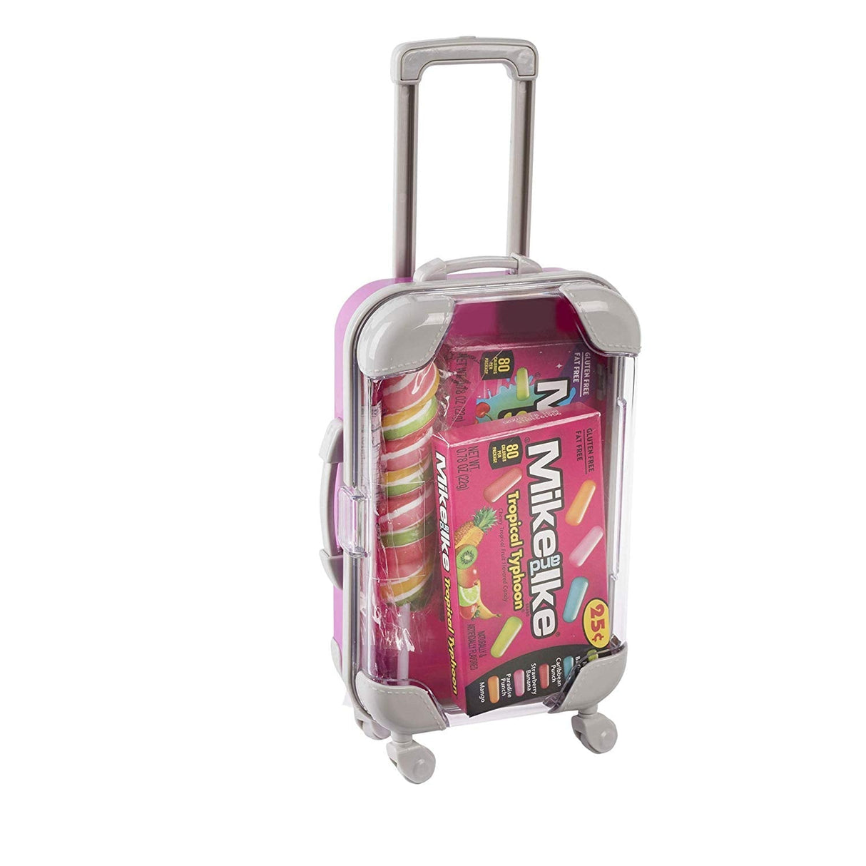 Mini Suitcase 5.5"X3.5"X1.5" Pink Candy Box 8 Pack by Hammont