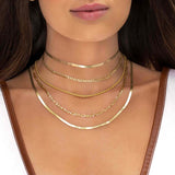 Herringbone Choker by By Adina Eden