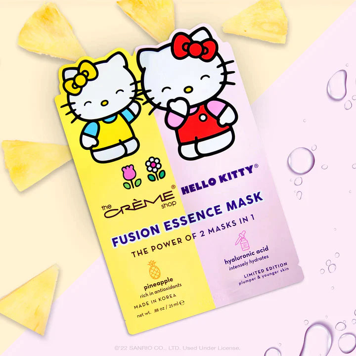 Hello Kitty & Mimi | Pineapple & Hyaluronic Acid Fusion Sheet Mask by Innogoodshop