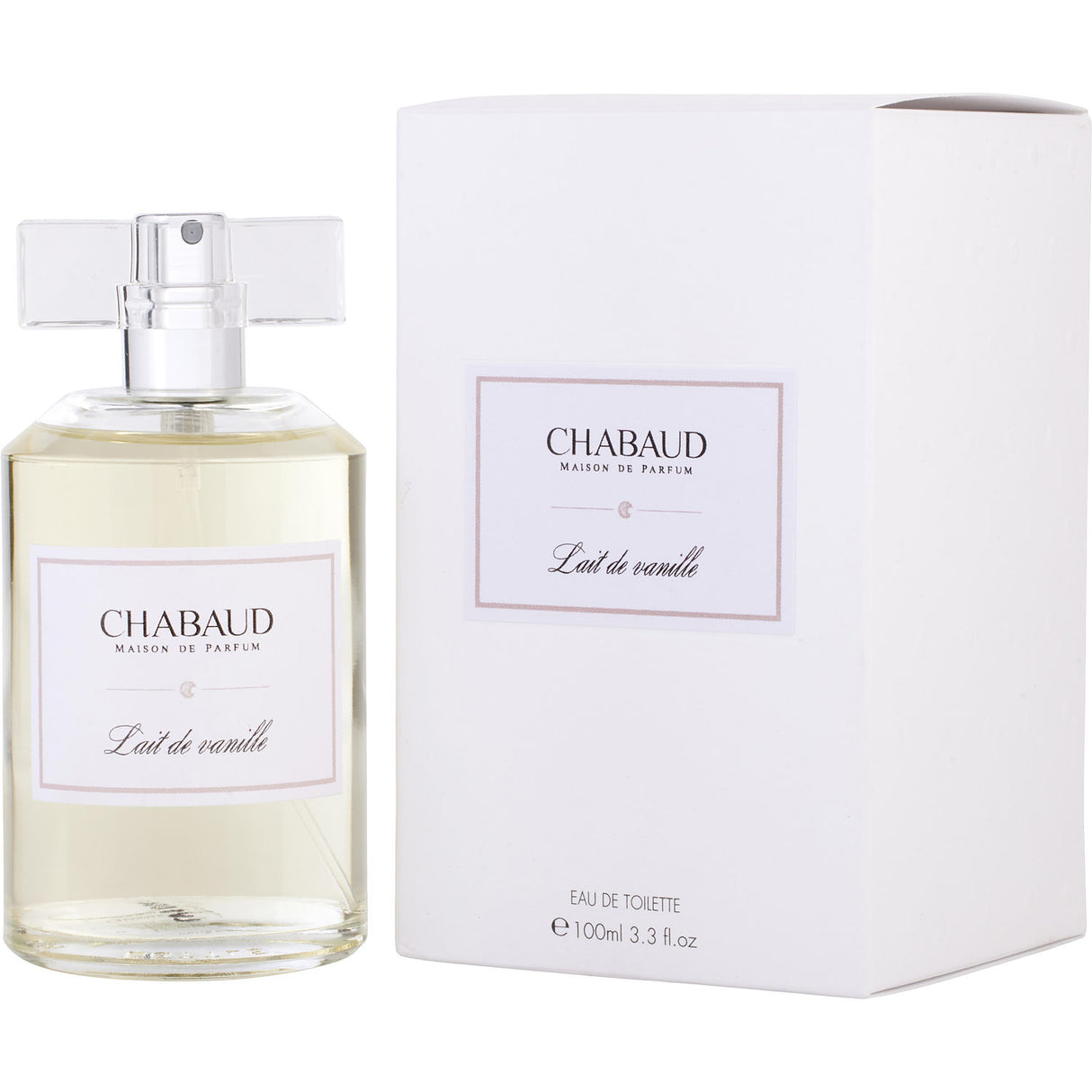 CHABAUD LAIT DE VANILLE by Chabaud Maison de Parfum - EDT SPRAY 3.3 OZ - Unisex