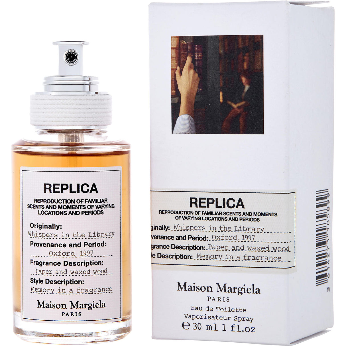 REPLICA WHISPERS IN THE LIBRARY by Maison Margiela - EDT SPRAY 1 OZ - Unisex