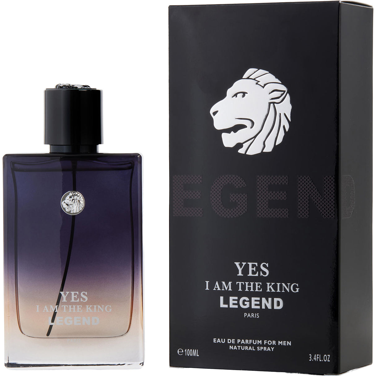 GEPARLYS YES I AM THE KING LEGEND by Geparlys - EAU DE PARFUM SPRAY 3.4 OZ - Men