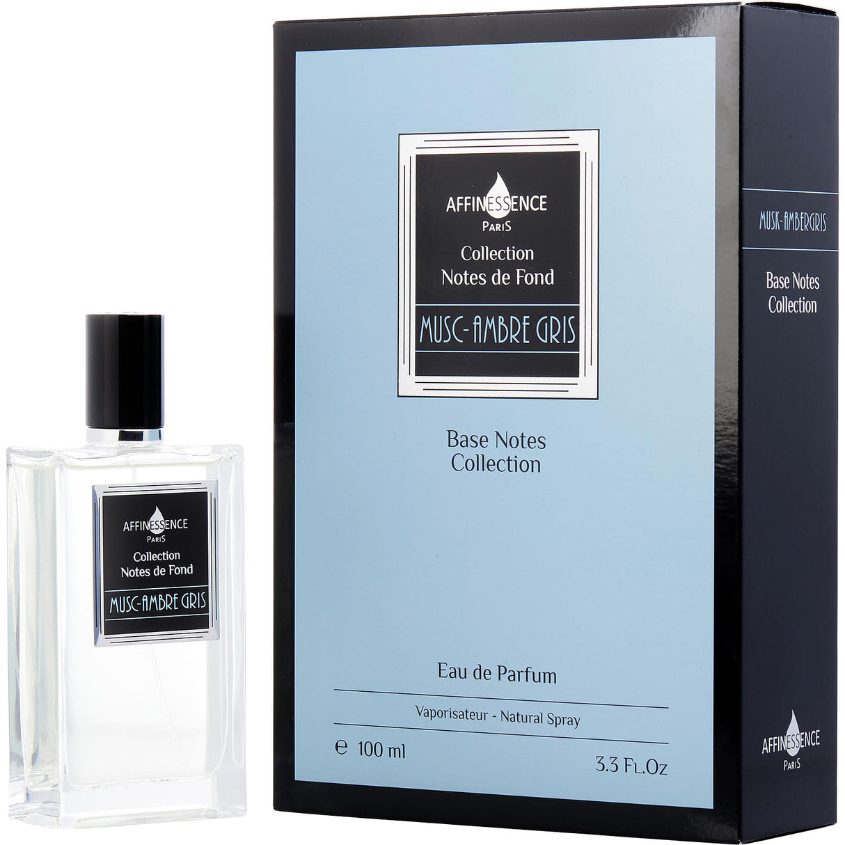 AFFINESSENCE MUSC AMBRE GRIS by Affinessence - EAU DE PARFUM SPRAY 3.3 OZ (LUXE EDITION) - Unisex