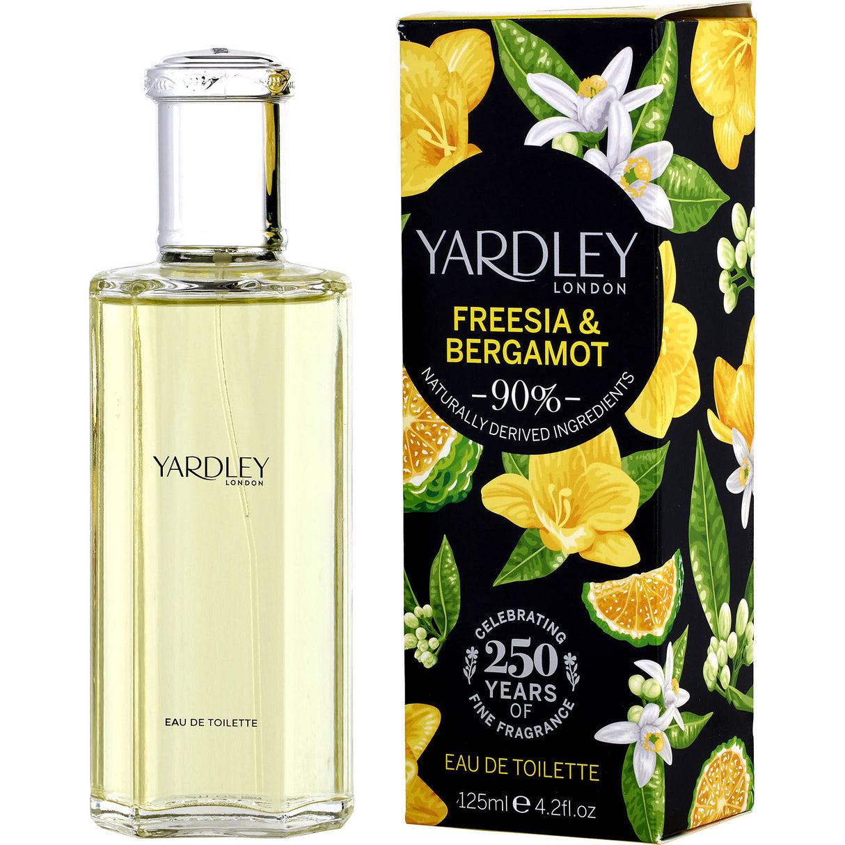 YARDLEY FREESIA & BERGAMOT by Yardley - EDT SPRAY 4.2 OZ - Women