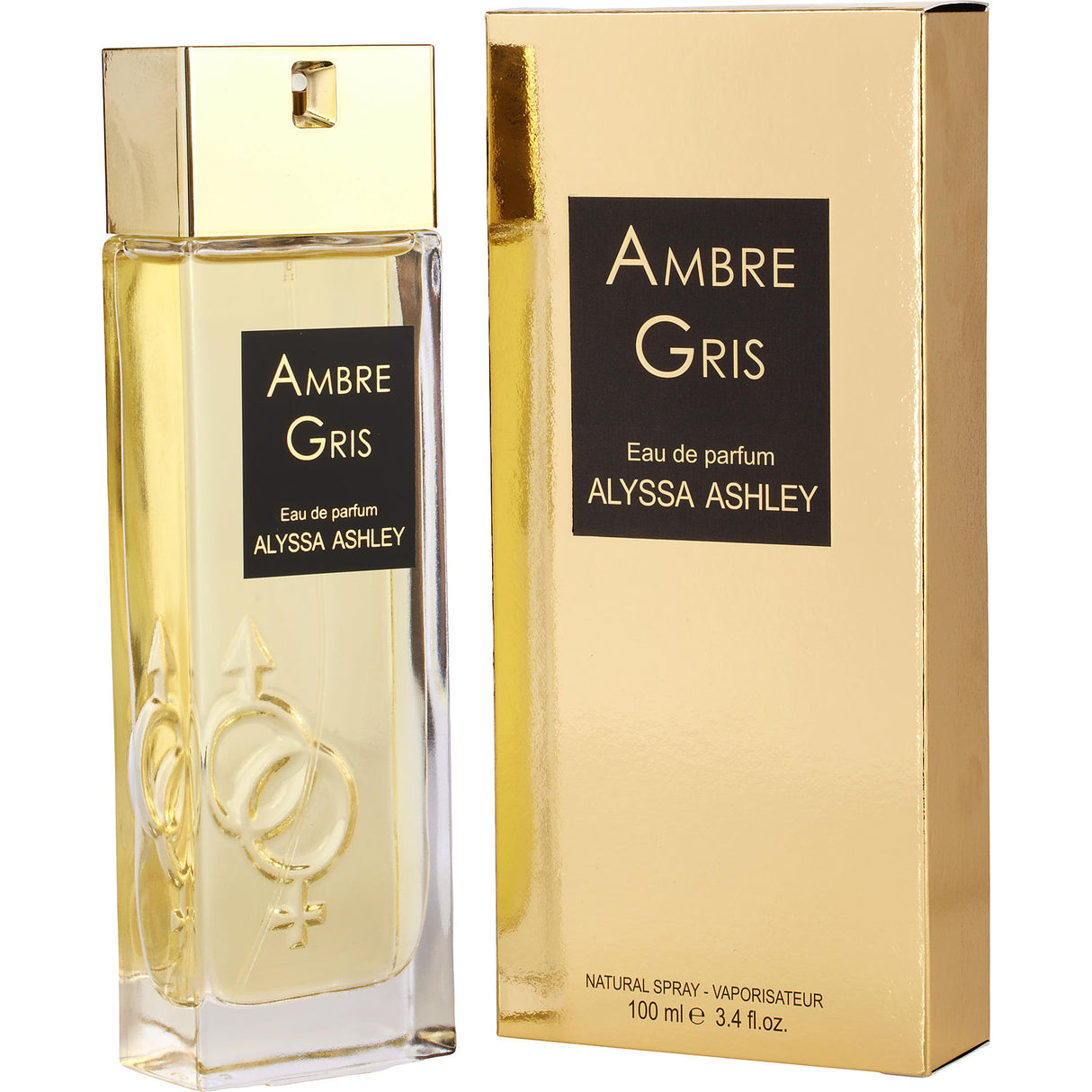 ALYSSA ASHLEY AMBER GRIS by Alyssa Ashley - EAU DE PARFUM SPRAY 3.4 OZ - Women