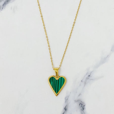 Heart Of Gold Necklace by Ellisonyoung.com