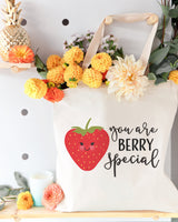 You Are Berry Special Cotton Canvas Tote Bag by The Cotton & Canvas Co.