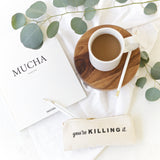 You're Killing It Cotton Canvas Pencil Case and Travel Pouch by The Cotton & Canvas Co.