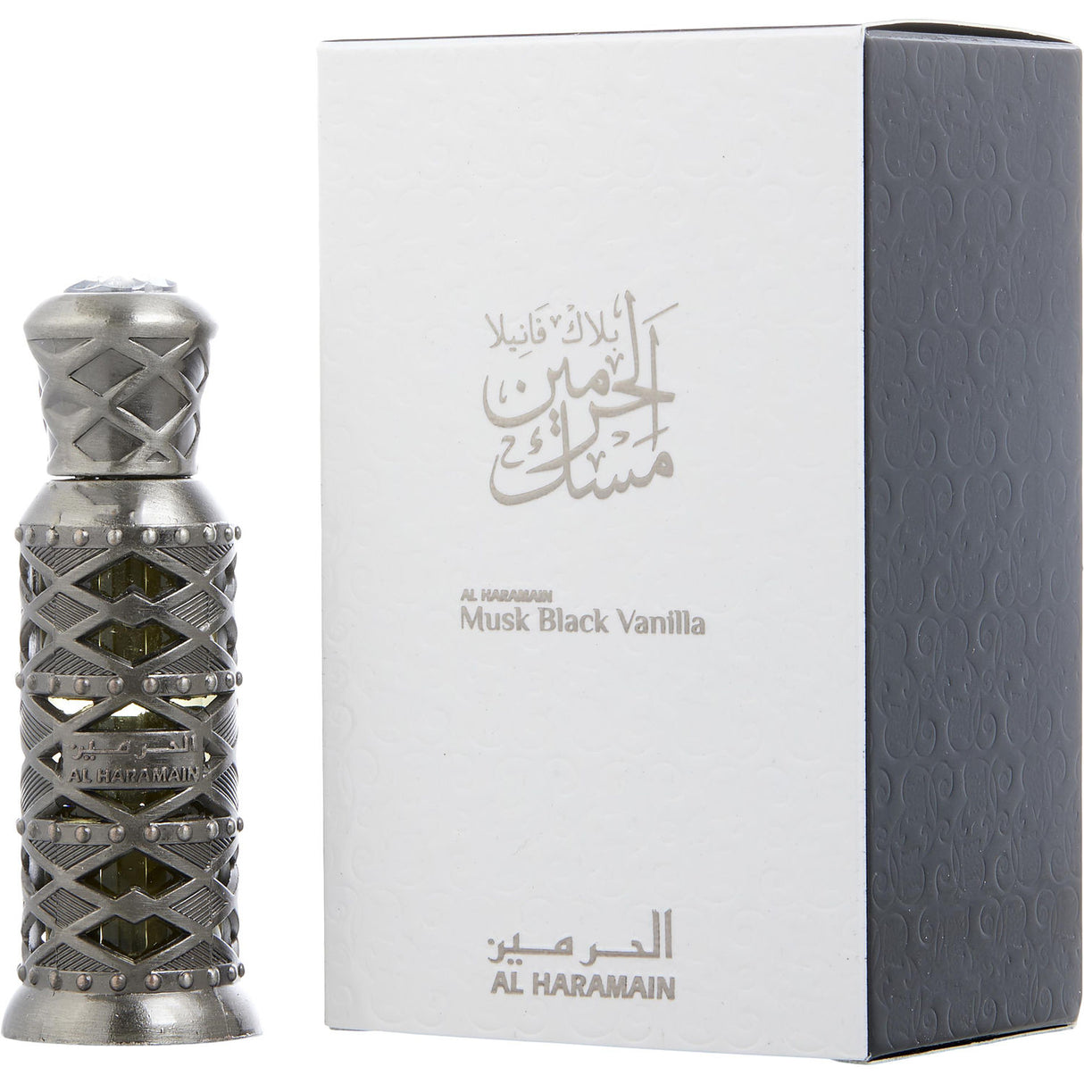 AL HARAMAIN MUSK BLACK VANILLA by Al Haramain - PERFUME OIL 0.40 OZ - Unisex