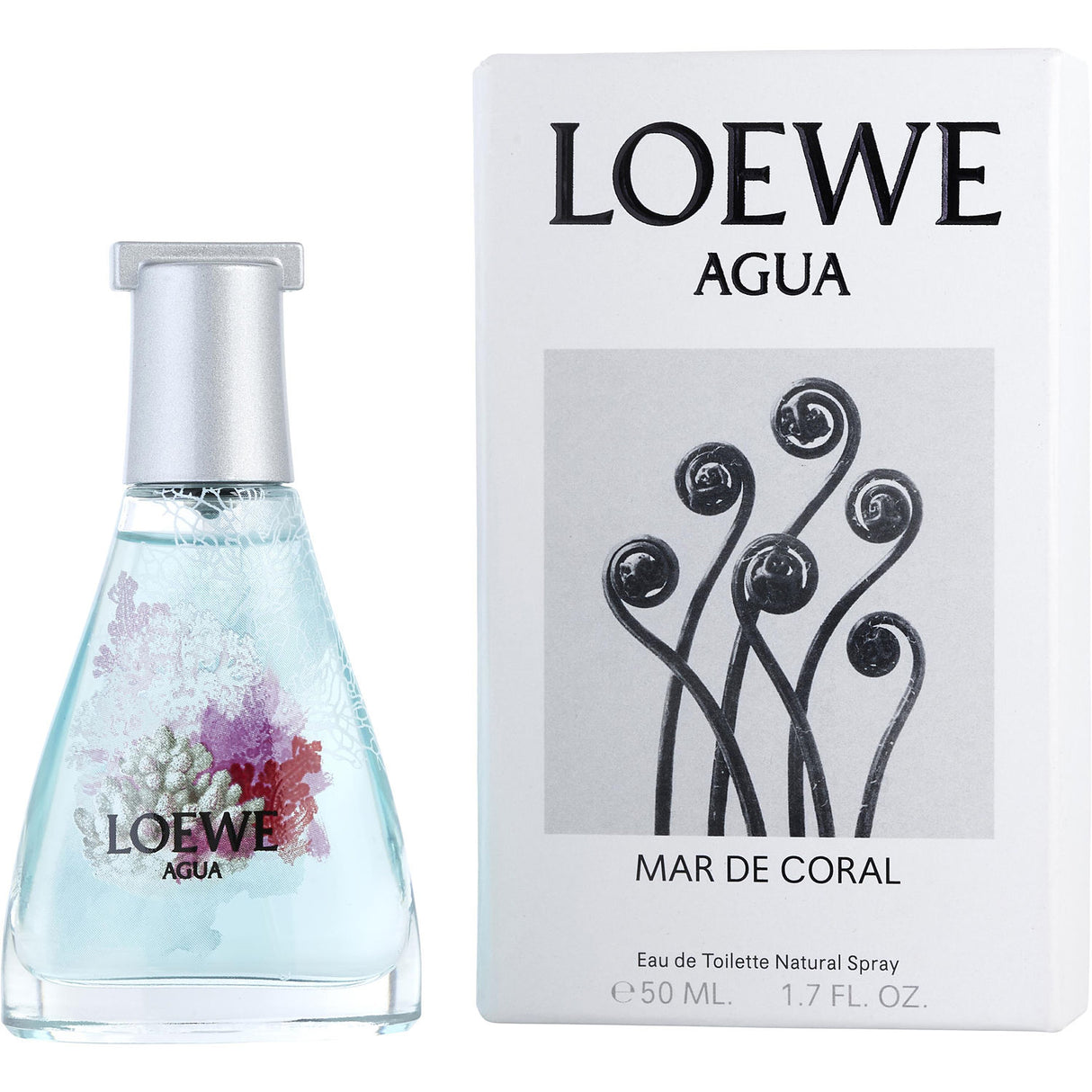 AGUA DE LOEWE MAR DE CORAL by Loewe - EDT SPRAY 1.7 OZ (NEW PACKAGING) - Women