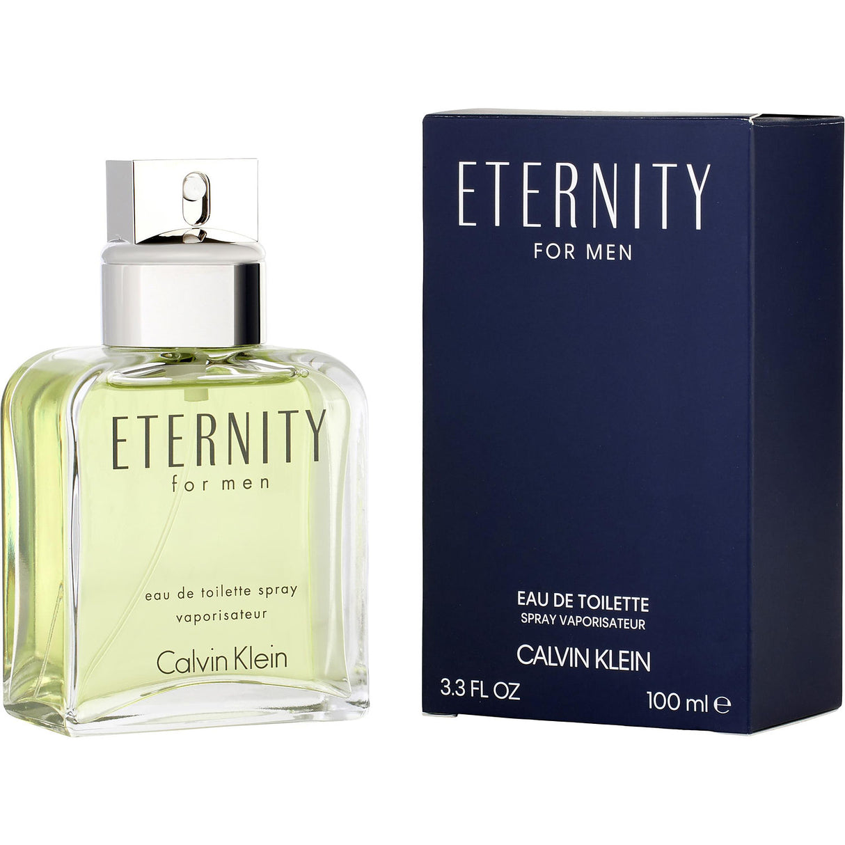 ETERNITY by Calvin Klein - EDT SPRAY 3.4 OZ (NEW PACKAGING) - Men