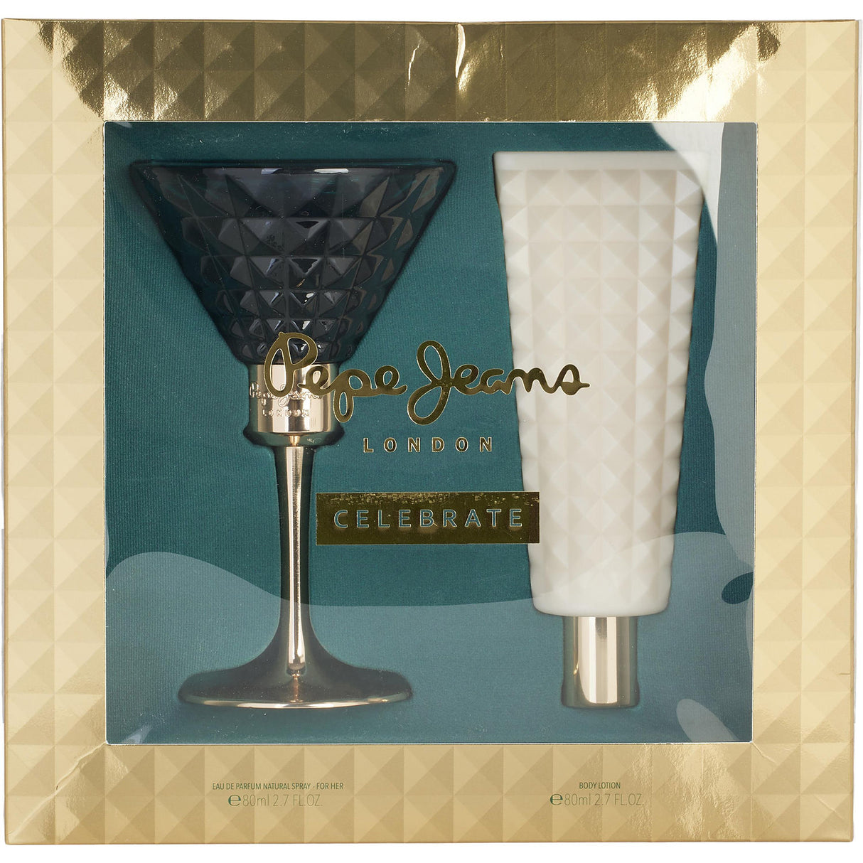 PEPE JEANS CELEBRATE by Pepe Jeans London - EAU DE PARFUM SPRAY 2.7 OZ & BODY LOTION 2.7 OZ - Women