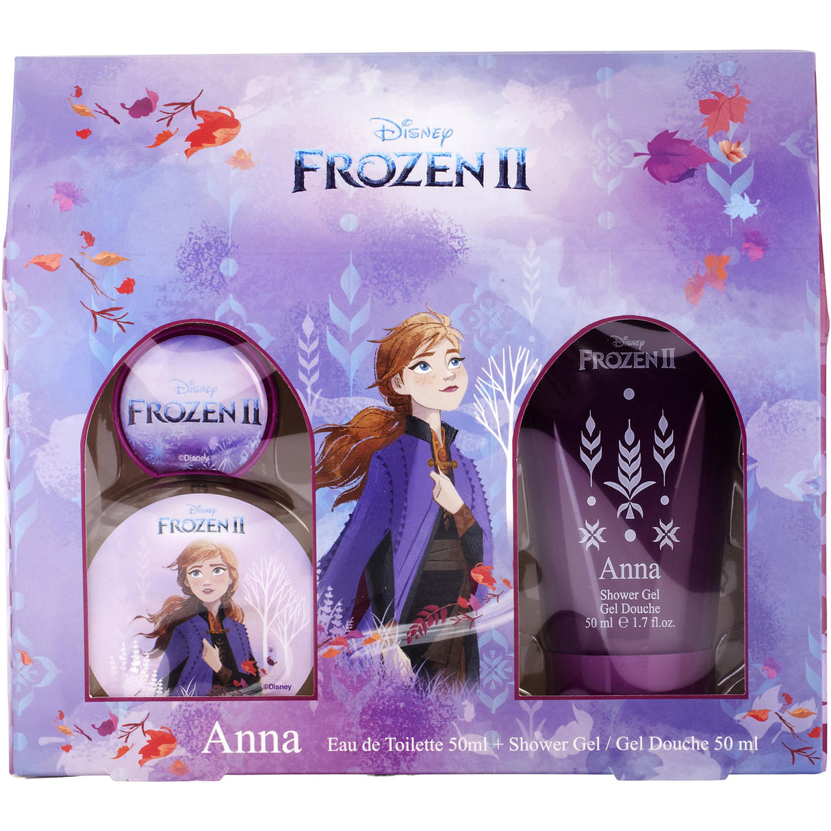 FROZEN 2 DISNEY ANNA by Disney - EDT SPRAY 1.7 OZ & SHOWER GEL 1.7 OZ - Women