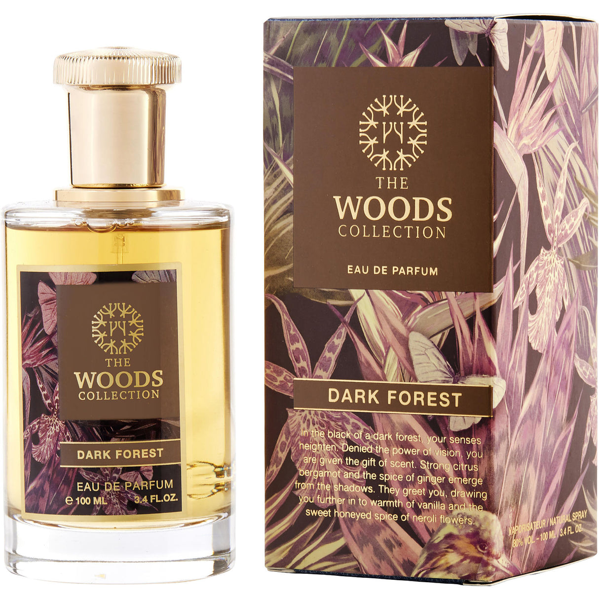 THE WOODS COLLECTION DARK FOREST by The Woods Collection - EAU DE PARFUM SPRAY 3.4 OZ  (OLD PACKAGING) - Unisex