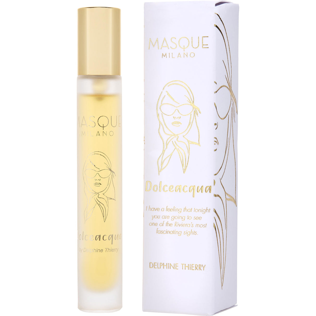 MASQUE DOLCEACQUA by Masque Milano - EAU DE PARFUM SPRAY 0.34 OZ MINI - Unisex