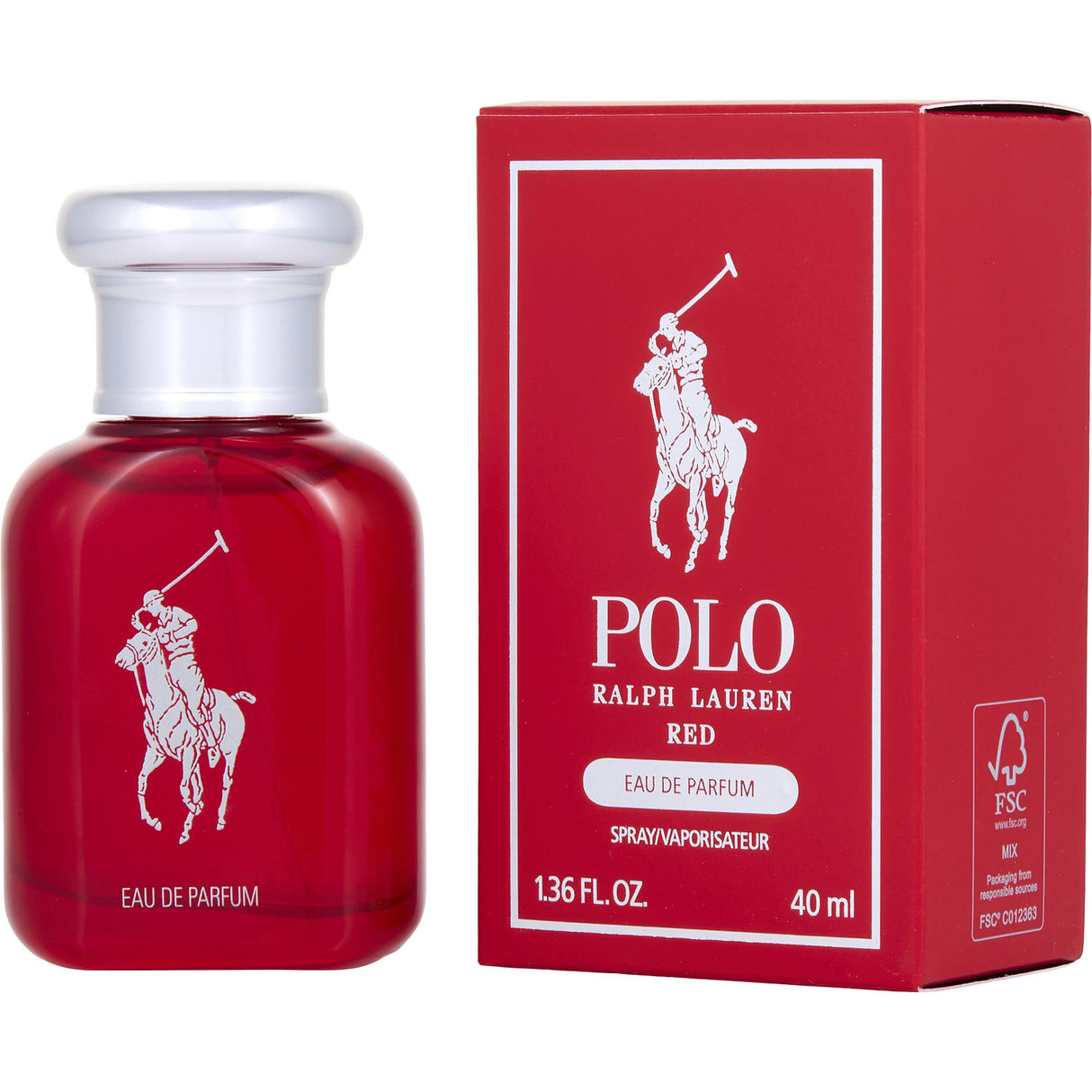 POLO RED by Ralph Lauren - EAU DE PARFUM SPRAY 1.4 OZ - Men