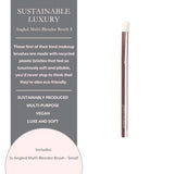 Sustainable Luxury Angled Multi-Blender Brush S by jennypatinkin