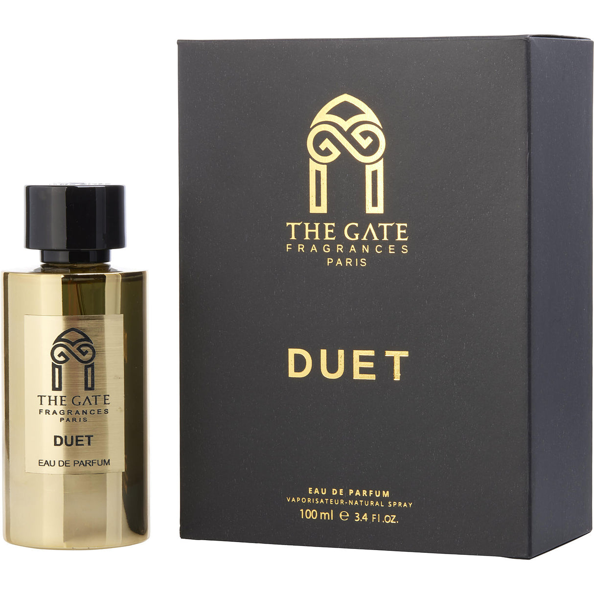 THE GATE FRAGRANCES PARIS DUET by The Gate Fragrances Paris - EAU DE PARFUM SPRAY 3.4 OZ - Unisex