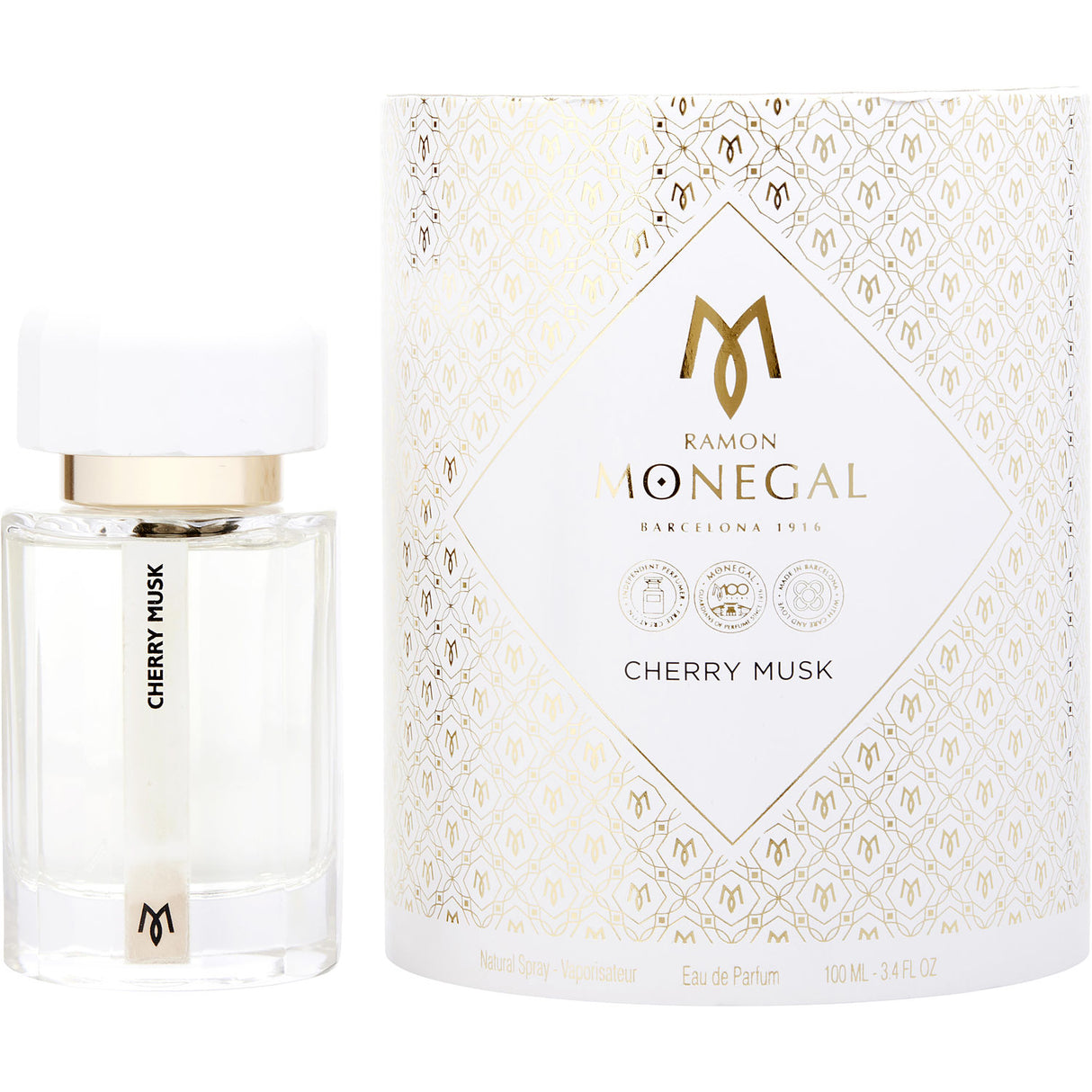 RAMON MONEGAL CHERRY MUSK by Ramon Monegal - EAU DE PARFUM SPRAY 3.4 OZ - Unisex