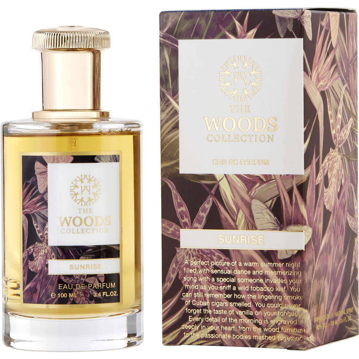 THE WOODS COLLECTION SUNRISE by The Woods Collection - EAU DE PARFUM SPRAY 3.4 OZ (OLD PACKAGING) - Unisex